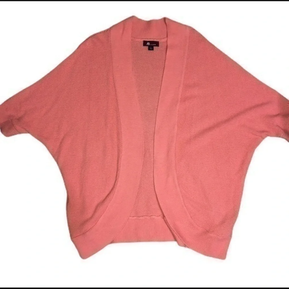 AB Studio 3/4sleeve wrap soft knit size large